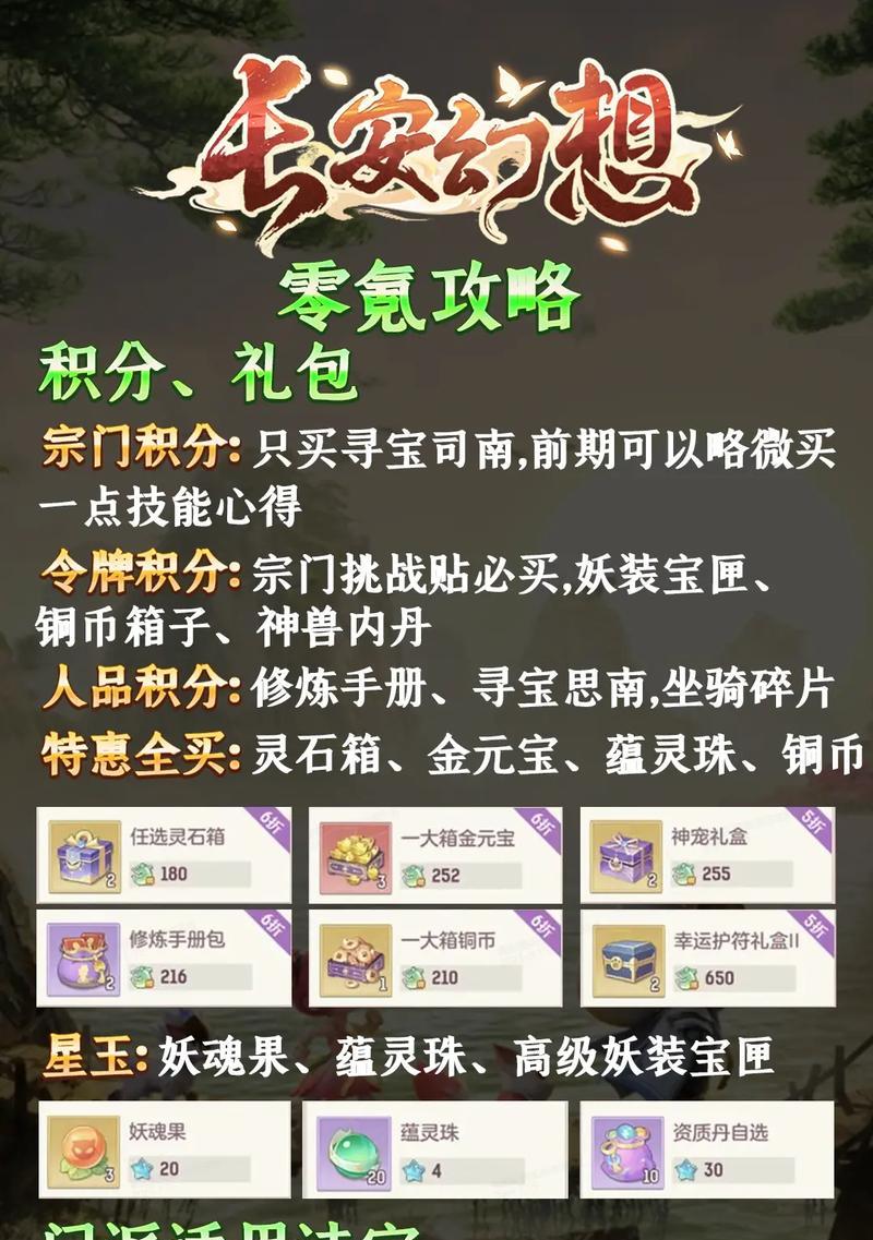 《手游长安幻想攻略大全》（探索古老都市，解密玄妙世界，成就你的巅峰之旅！）